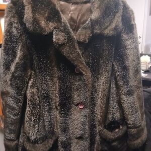 Elegant Faux Fur Teddy Jacket